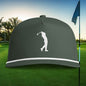 Golf Swing Rope Cap — Sunwashed Golf Hat with Rope Trim