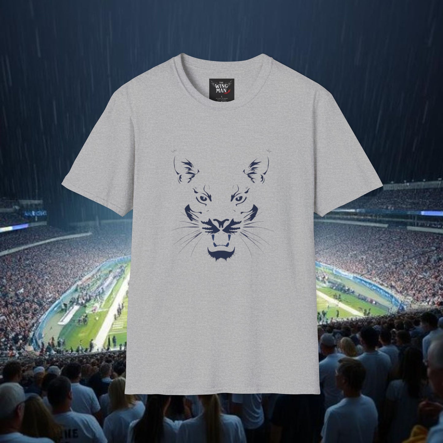 Graphic T-Shirt, Unisex Tee, College Shirt, Casual Wear, College Fashion, Gift for Sports Fans