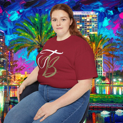TB Monogram Tee — 813 Tampa Area Short-Sleeve T-Shirt