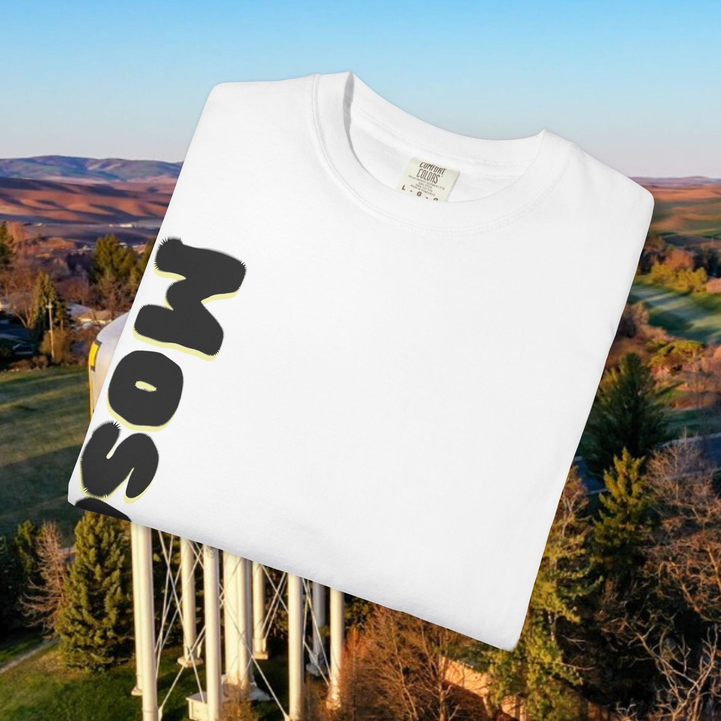 Moscow Idaho Graphic Tee, Unisex T-shirt, Gift for Travelers, Home State Apparel, Casual Wear, Summer Style