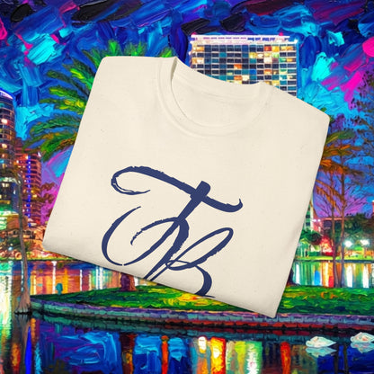 TB Monogram Tee — 813 Tampa Area Short-Sleeve T-Shirt
