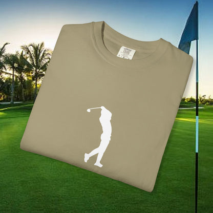 Golf Lover's Unisex Garment-Dyed T-Shirt - Perfect Gift for Golf Enthusiasts, Casual Wear, Sports Apparel, Father's Day, Birthday