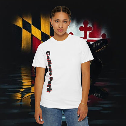 College Park Garment-Dyed T-Shirt: Perfect for Fans, College Spirit, Casual Wear, Gifts, and Events