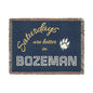 Saturdays Are Better in Bozeman Woven Blanket
