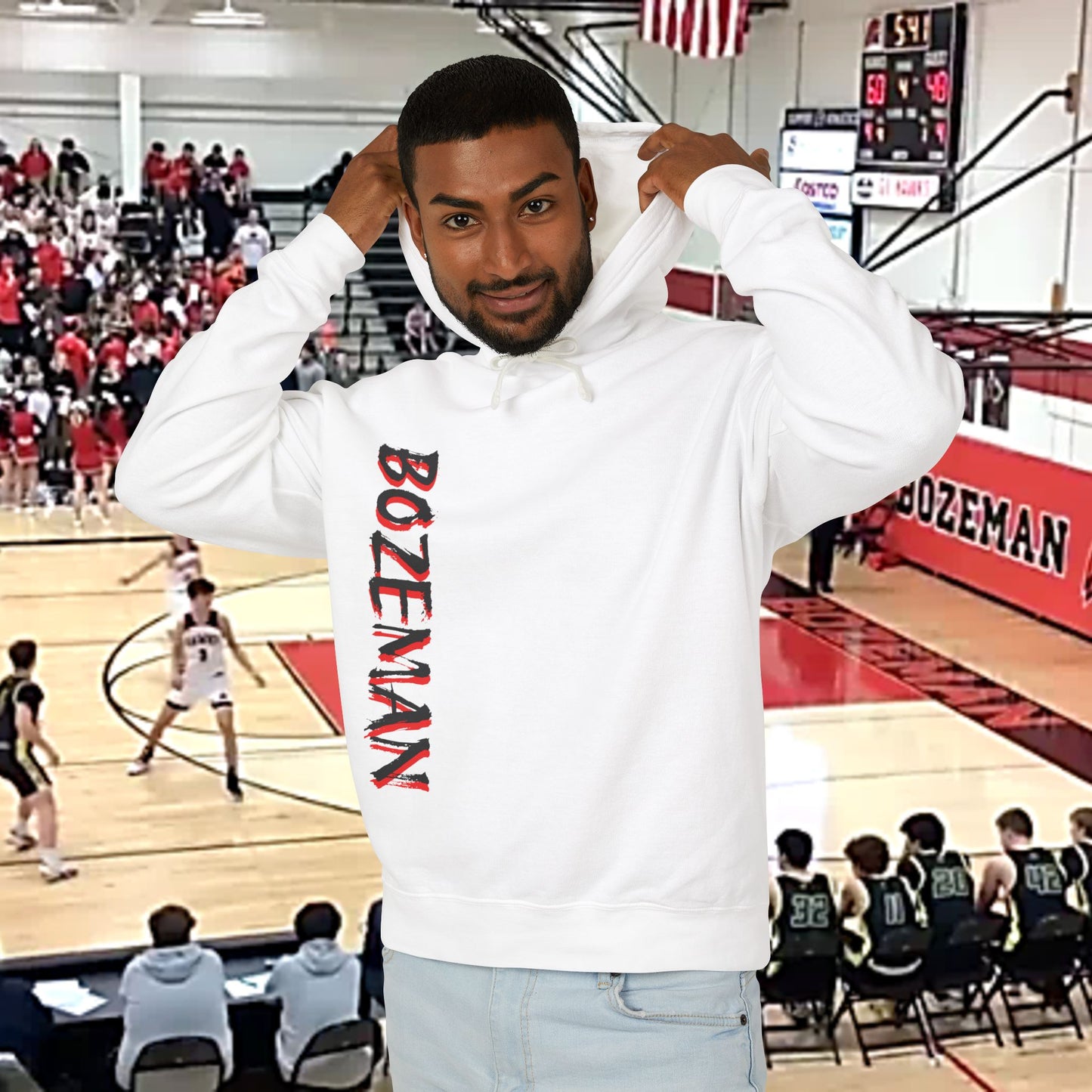 BZN Lightweight Hoodie - School Spirit Sweatshirt