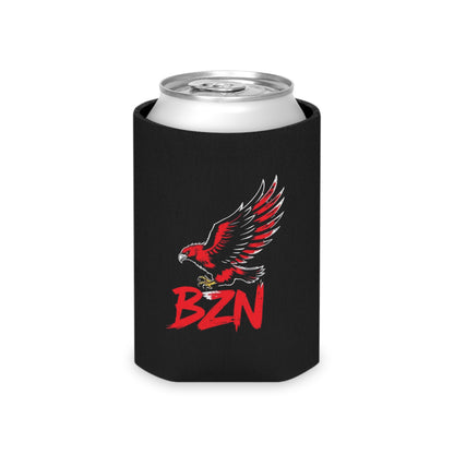 Bozeman Can Cooler, Beer Can Koozie for Tailgates and Parties. Stand out with this Hawk Design!