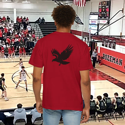 Hawk Unisex Garment-Dyed T-shirt | Sporty Style, Team Spirit, Casual Wear, Gift for Fans, Everyday Comfort