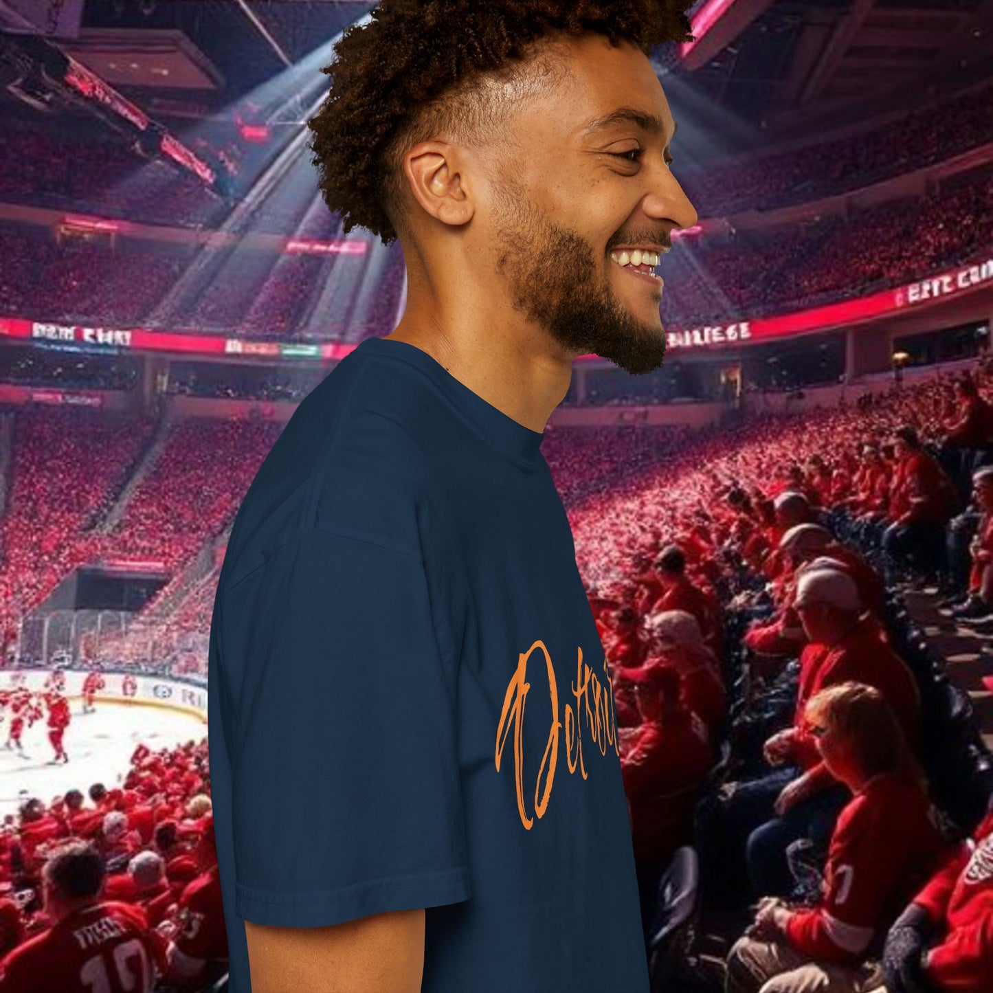 Detroit Script T-Shirt — City Pride Tee