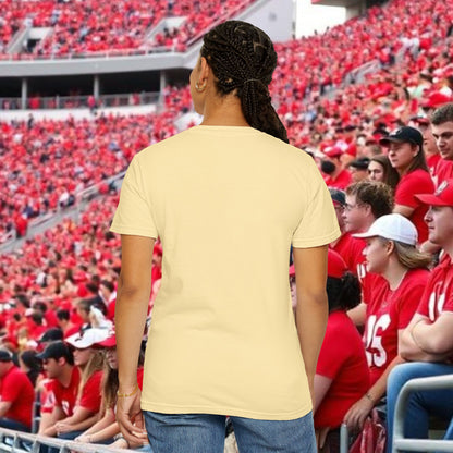 Ki-yi Unisex Garment-Dyed T-shirt, Artistic Tee, Casual Wear, Gift for Friends, Unique Fashion, Everyday Comfort