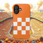 Vibrant Checkerboard Magnetic Tough Cases for Phones, Sports Fans' Accessory, Durable Protection, Tennessee Design, Custom Cases, Gift Ideas