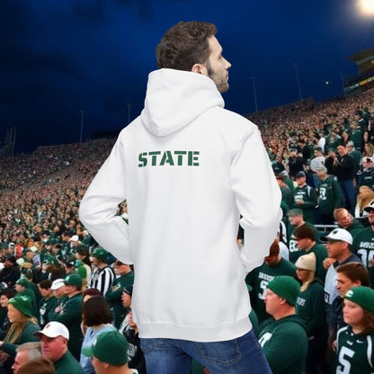 Unisex Hoodie, No Fly Zone Sweatshirt, College Apparel, Spartan Fan Gear, Gift for Him/Her, Made in USA