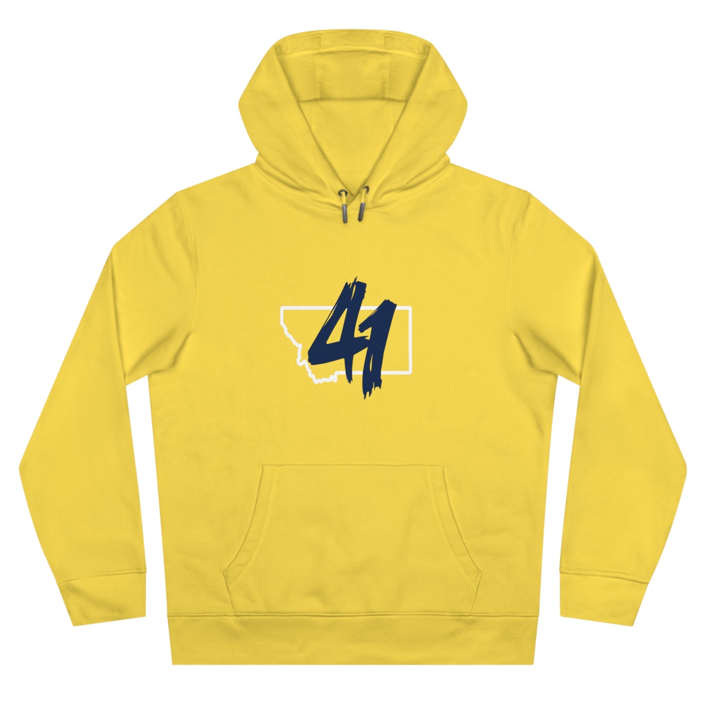 Number 41 State Hoodie – Minimal Stacked '41' Graphic Pullover