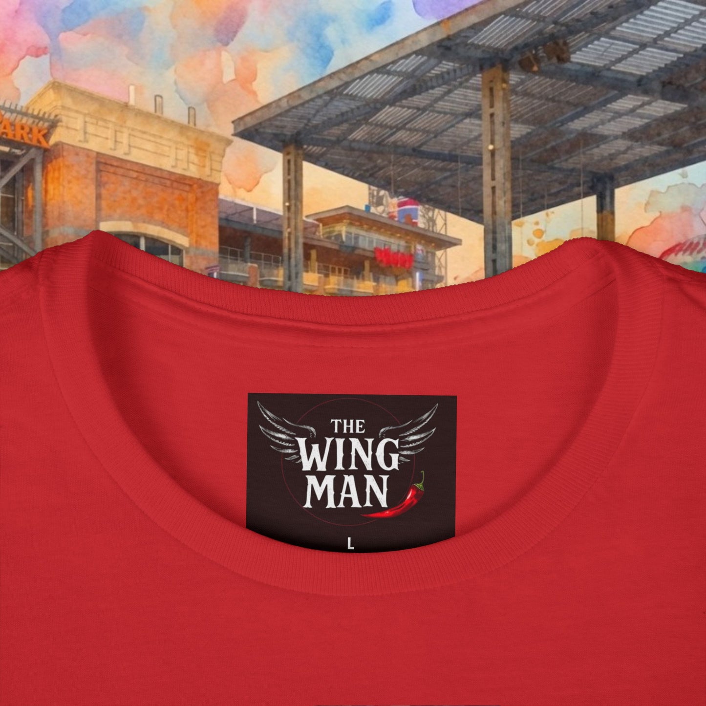 Baseball Stars Women's Softstyle Tee with Number 13 | Cozy Sports Tee | Perfect for Game Day, Birthdays, and Team Support