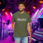 Russ Unisex T-Shirt with Retro Design, Hip-Hop Shirt, Casual Wear, Unique Style, Russ Apparel