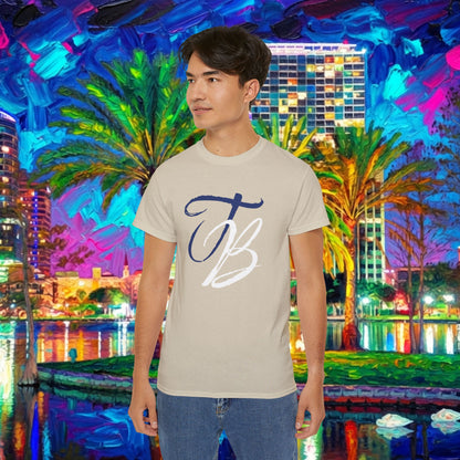 TB Monogram Tee — 813 Tampa Area Short-Sleeve T-Shirt