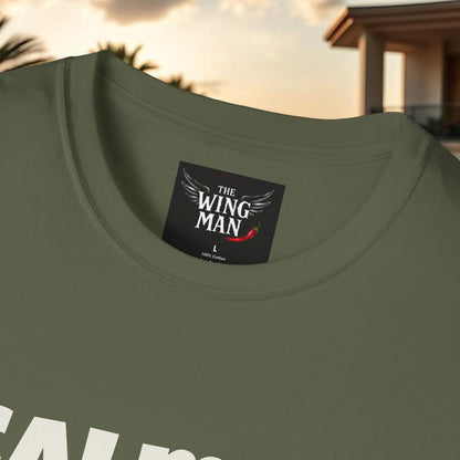 Calm Vibes Unisex Softstyle T-Shirt | Relaxing Tee, Chill Shirt, Gift for Stress Relief, Casual Wear, Mindfulness Apparel