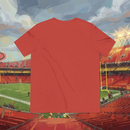 Sports Mascot Selfie T‑Shirt — Fun Football Game Day Tee