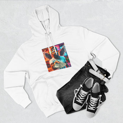 Wing Man "Cash it" Stylish Graphic Hoodie - Edgy Design, Streetwear, Casual Wear, Unique Gift, Fall Fashion