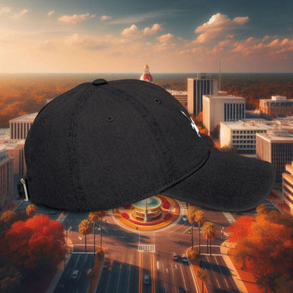 Stylish Embroidered Denim Hat | Casual Cap for Sports Fans, Outdoor Adventures, Gift for Him, Hat for Fans