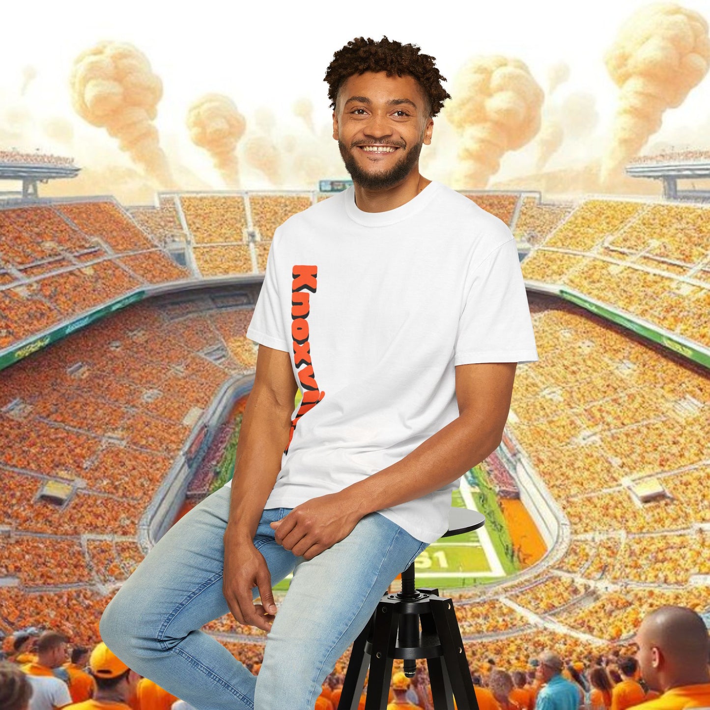 Knoxville T-Shirt, Unisex Tee, Gift for Sports Fans, Sports Apparel, College Spirit Wear, Tailgate Shirt