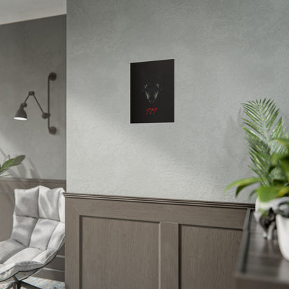 Wolfpack Art Poster, Wolf 901 Raleigh Poster, Gift for Die Hard Fans, Home Decor, 919 Design