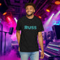 Russ Unisex T-Shirt with Retro Design, Hip-Hop Shirt, Casual Wear, Unique Style, Russ Apparel