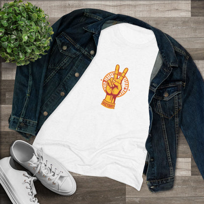 Victory Inspired Women's Triblend Tee - Soft Cotton, Eco-Friendly Shirt, Casual Style, Gift for Her, Festival Attire, Fan Gear
