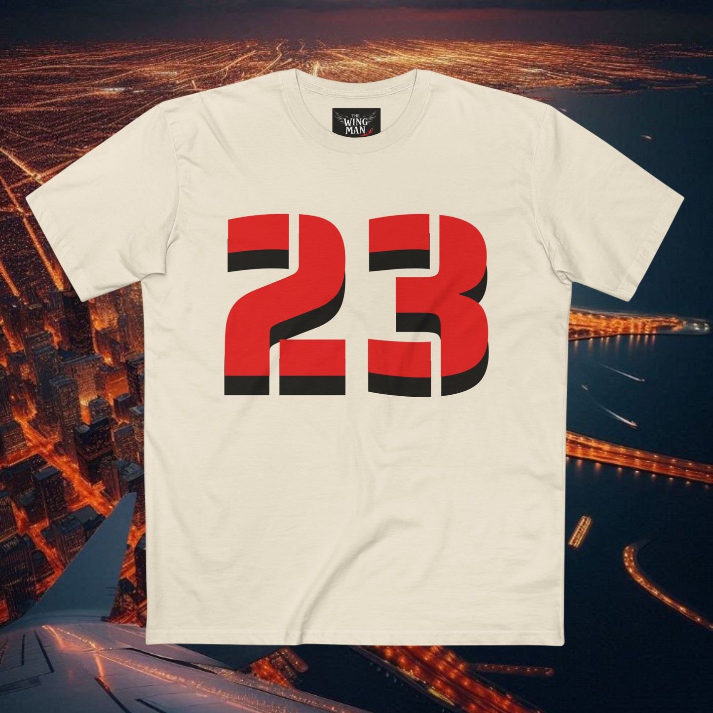 Sporty Adult Tee with Bold Number 23, Casual Fan Shirt, Basketball Apparel, Gift for Sports Lovers, Team Spirit Top