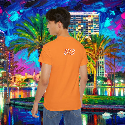 TB Monogram Tee — 813 Tampa Area Short-Sleeve T-Shirt