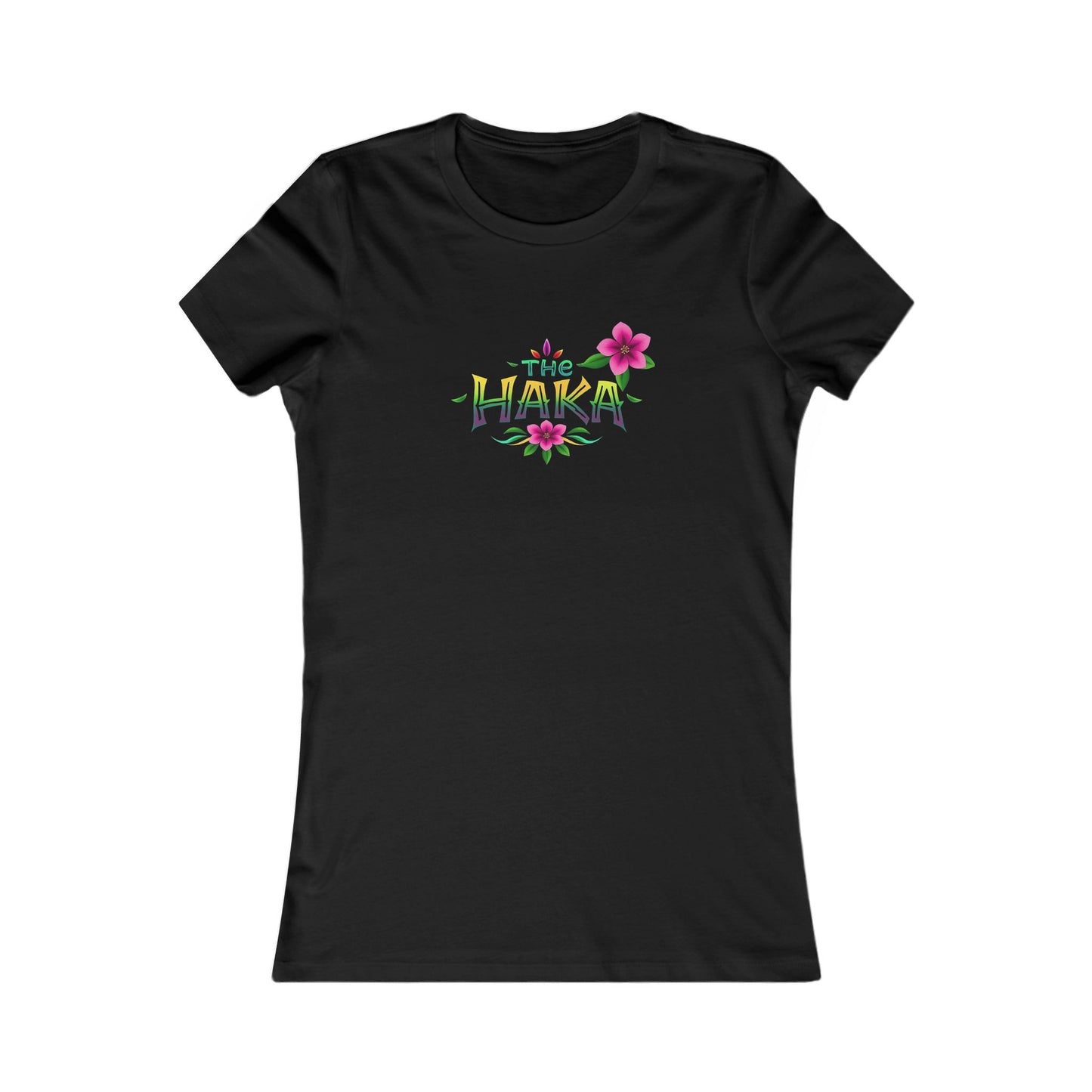 Hawaiian Haka Women's Favorite Tee, Summer Shirt, Casual Top, Beachwear, Gift for Her, Vacation Outfit
