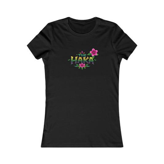 Hawaiian Haka Women's Favorite Tee, Summer Shirt, Casual Top, Beachwear, Gift for Her, Vacation Outfit