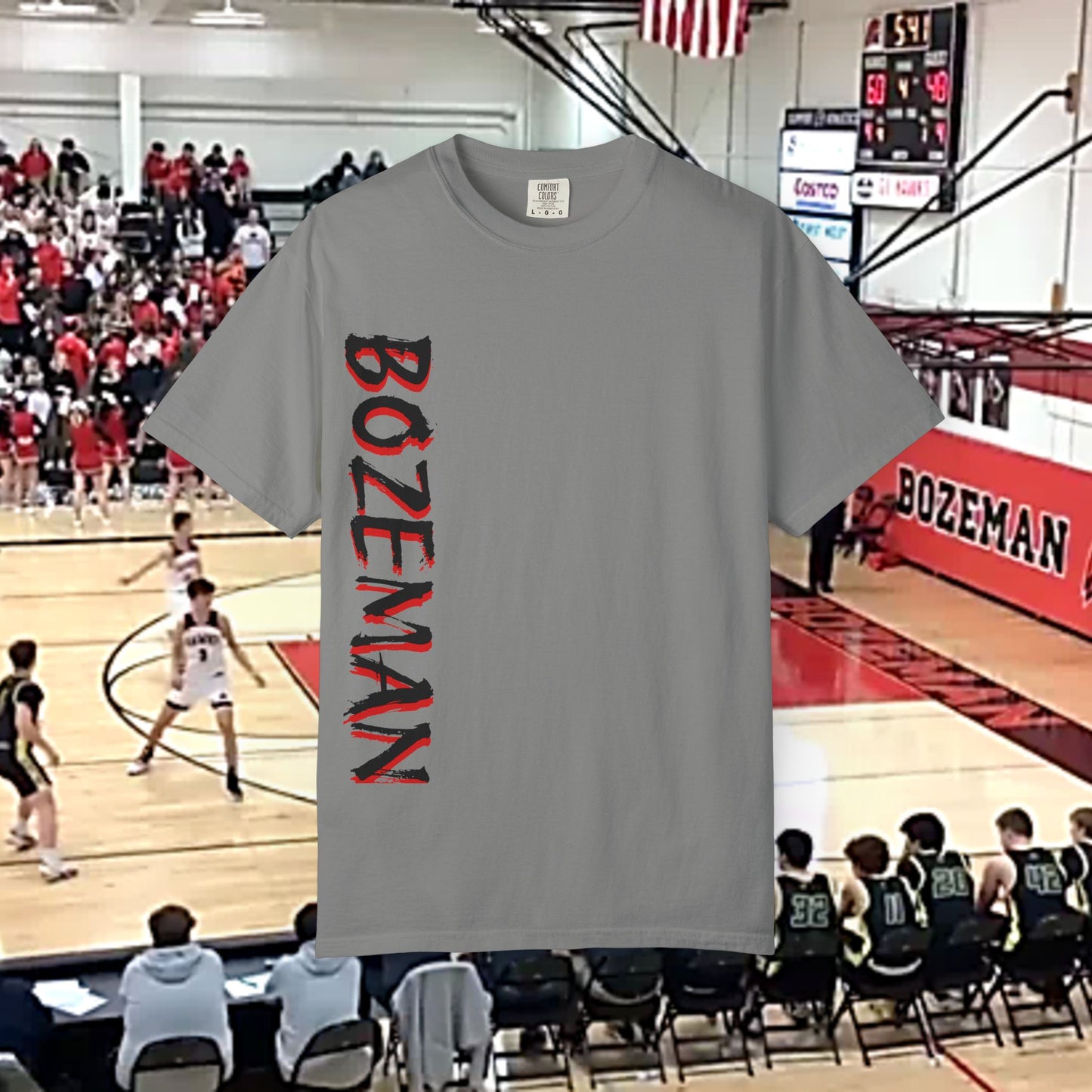 Hawk Unisex Garment-Dyed T-shirt | Sporty Style, Team Spirit, Casual Wear, Gift for Fans, Everyday Comfort