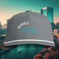 904 Sunwashed Rope Cap – Duval Embroidered Trucker Hat