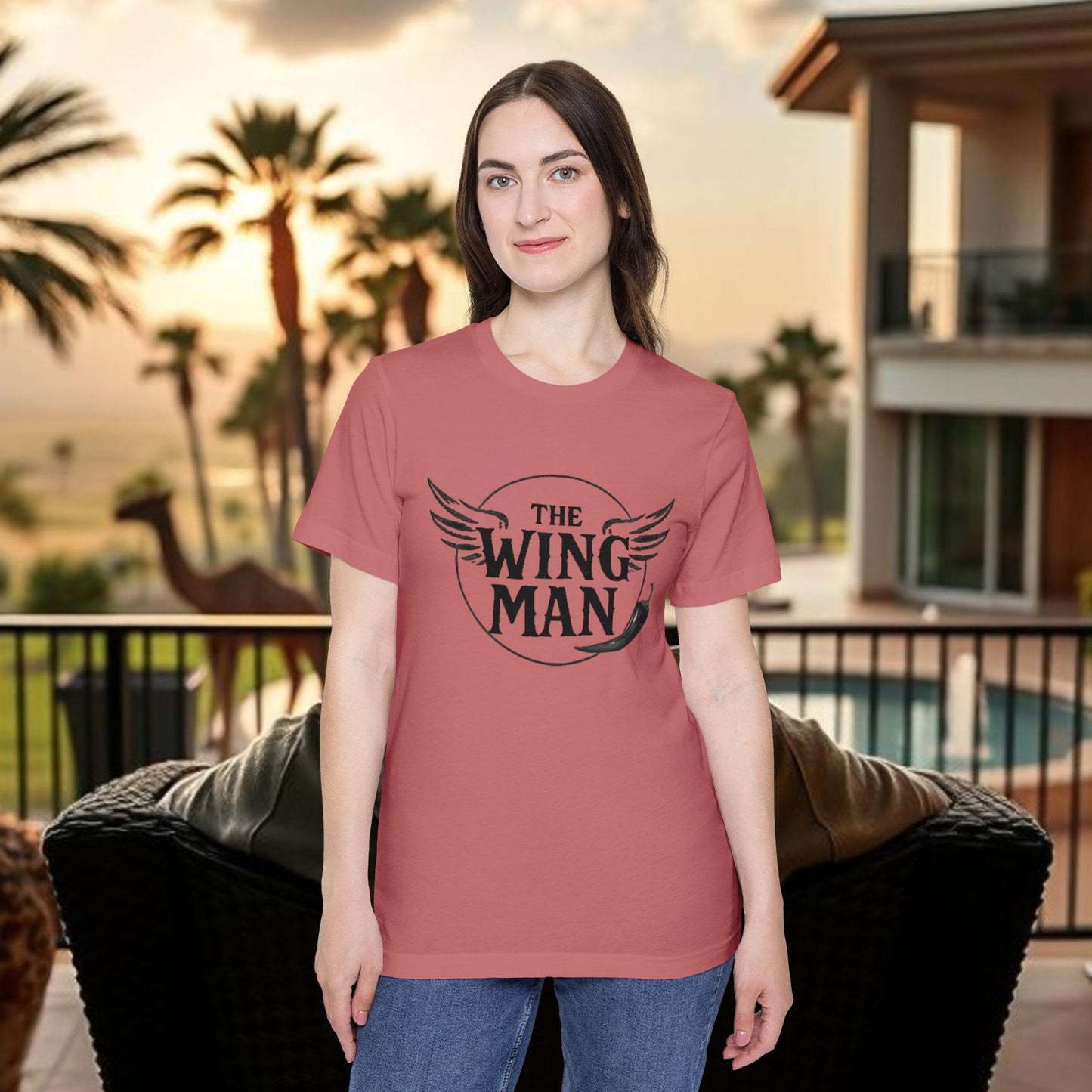 The Wingman T-Shirt — Funny Wingman Graphic Tee for Guys & Groomsmen