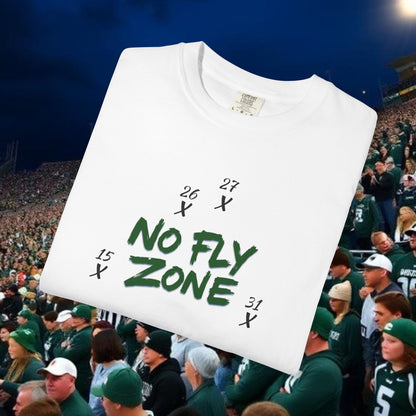 Unisex Sports T-shirt, Casual Wear, Game Day Tee, Fan Apparel, Lightweight Summer Shirt, No Fly Zone Design