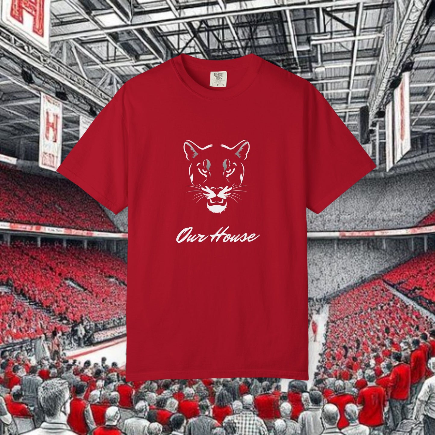 "Our House" Unisex T-shirt - Graphic Tee for Sports Fans, Casual Wear, Gift for Friends, Statement Shirt