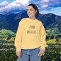 Poor Grizzlies Unisex Garment-Dyed Sweatshirt, Cozy Crewneck, Perfect Gift for Nature Lovers, Casual Wear, Wildlife Appreciation