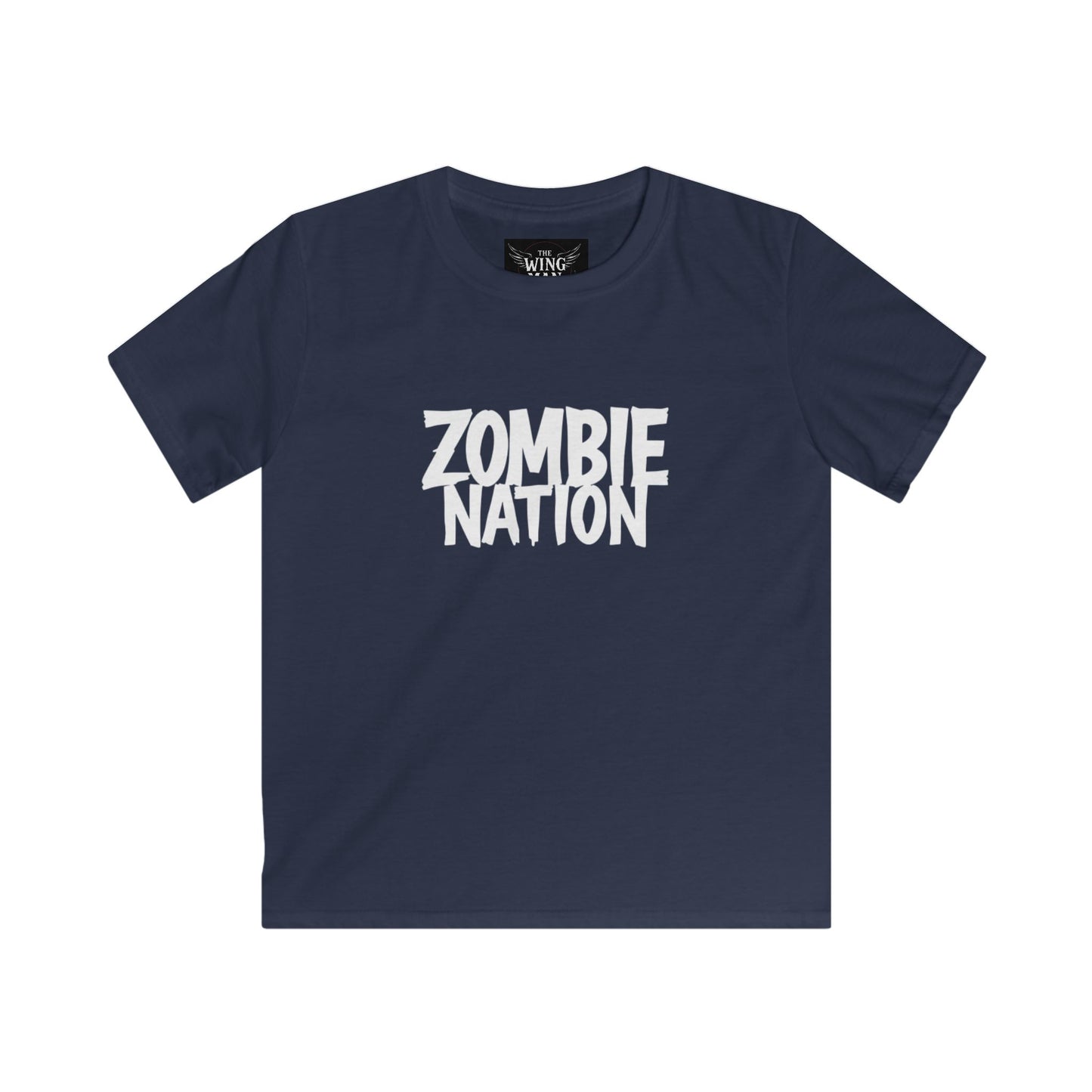 Kids Zombie Nation Tee, Cool T-Shirt for Boys and Girls, Fun Summer Wear, Kid's Shirt, Gameday Shirt