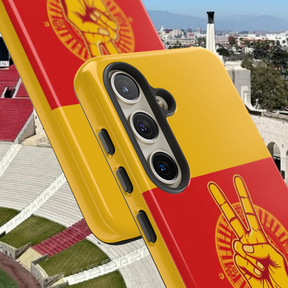 Victory Inspired Symbol Phone Case, Tough Phone Cover, Gift for Empowerment, Inspirational Tech Accessory, Unique Phone Protection