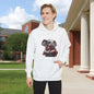 Elephant Graphic Hoodie for College Sports' Lovers, Cozy Unisex Sweatshirt, Unique Gift for Football Fans