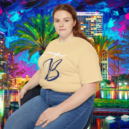 TB Monogram Tee — 813 Tampa Area Short-Sleeve T-Shirt