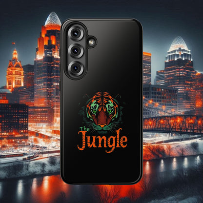 Phone Case, The Jungle Tough Phone Case for Football Fans, Friend Gift, Football Fan Accessories, Custom Phone Cover, Sports Team