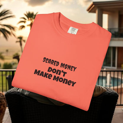 Wing Man Scared "Money Don't Make Money" - Casual Wear, Gifts for Entrepreneurs, Financial Freedom, Trendy Apparel, Affirmation Shirt