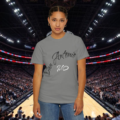 San Antonio 210 Script T-Shirt, Soft-Style T-Shirt, Perfect Statement Piece