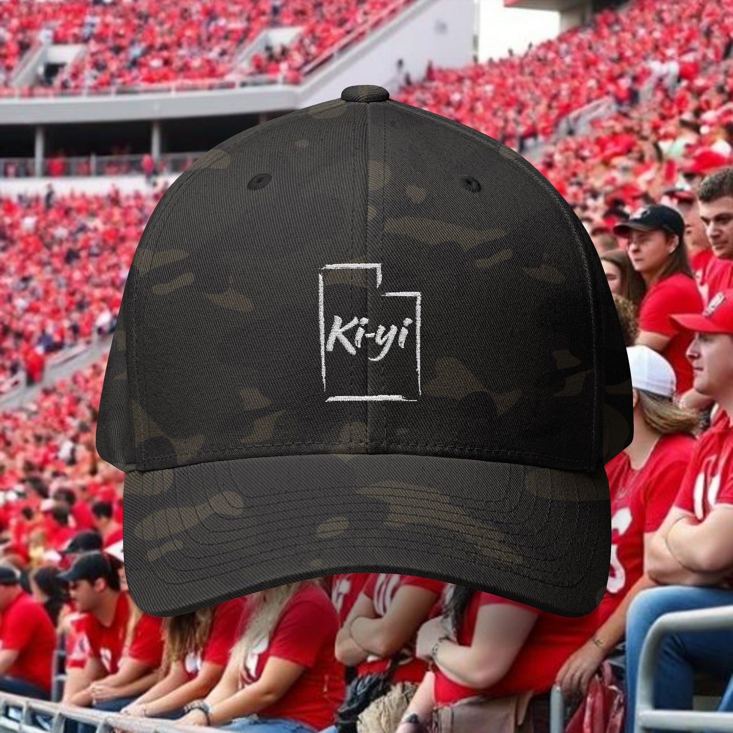 Ki-Yi Embroidered Hat, Stylish Hat for Casual Wear, Unique Gift for Him/Her, Perfect for Gameday