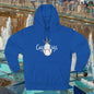 Cags & Eggs Fleece Hoodie,, Perfect for Sports Fans, Casual Cool, Gift for Friends, Cozy Everyday Wear