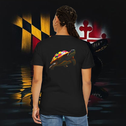 College Park Garment-Dyed T-Shirt: Perfect for Fans, College Spirit, Casual Wear, Gifts, and Events