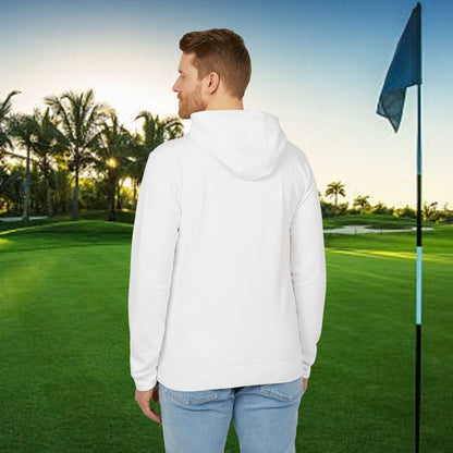 Unisex Fleece Hoodie with 'Rain Dog!' Design | Cozy Sweatshirt for Golf Lovers, Casual Layer, Gift Idea, Everyday Wear