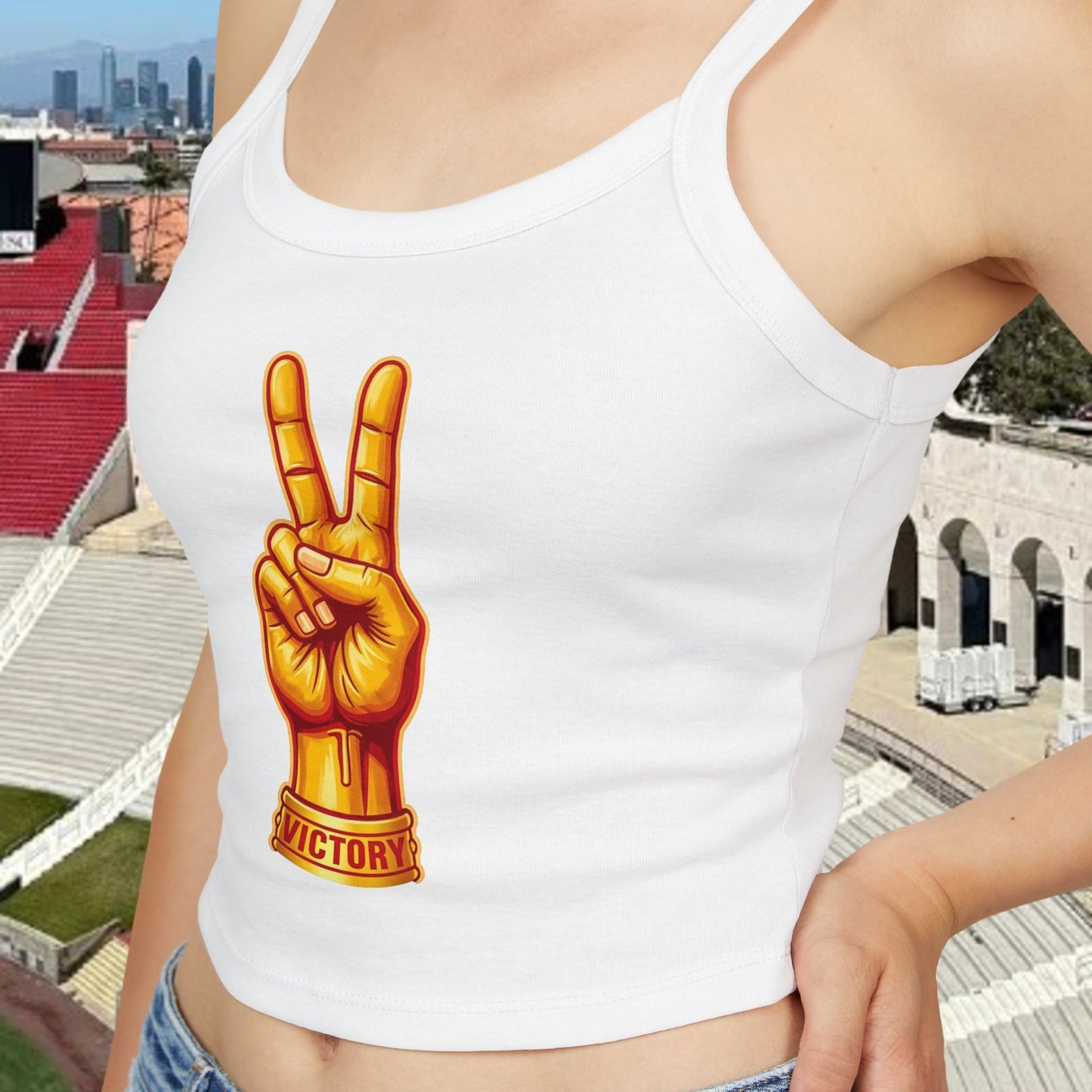 Victory Inspired Women's Tank Top | Boho Summer Top, Festival Wear, Yoga Top, Casual Style, Gift for Her