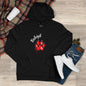 Wolf Print King Hooded Sweatshirt, Sports Fan Gift, Raleigh Hoodie, Birthday or Holiday Present, Soft Hoodie